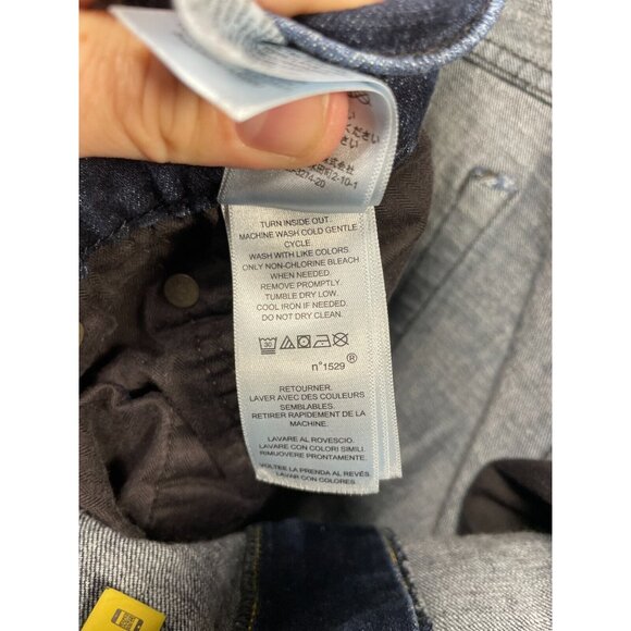 Polo Ralph Lauren Jeans Men 44B X 30 Blue Denim Cotton Prospect Straight Stretch - Picture 10 of 16